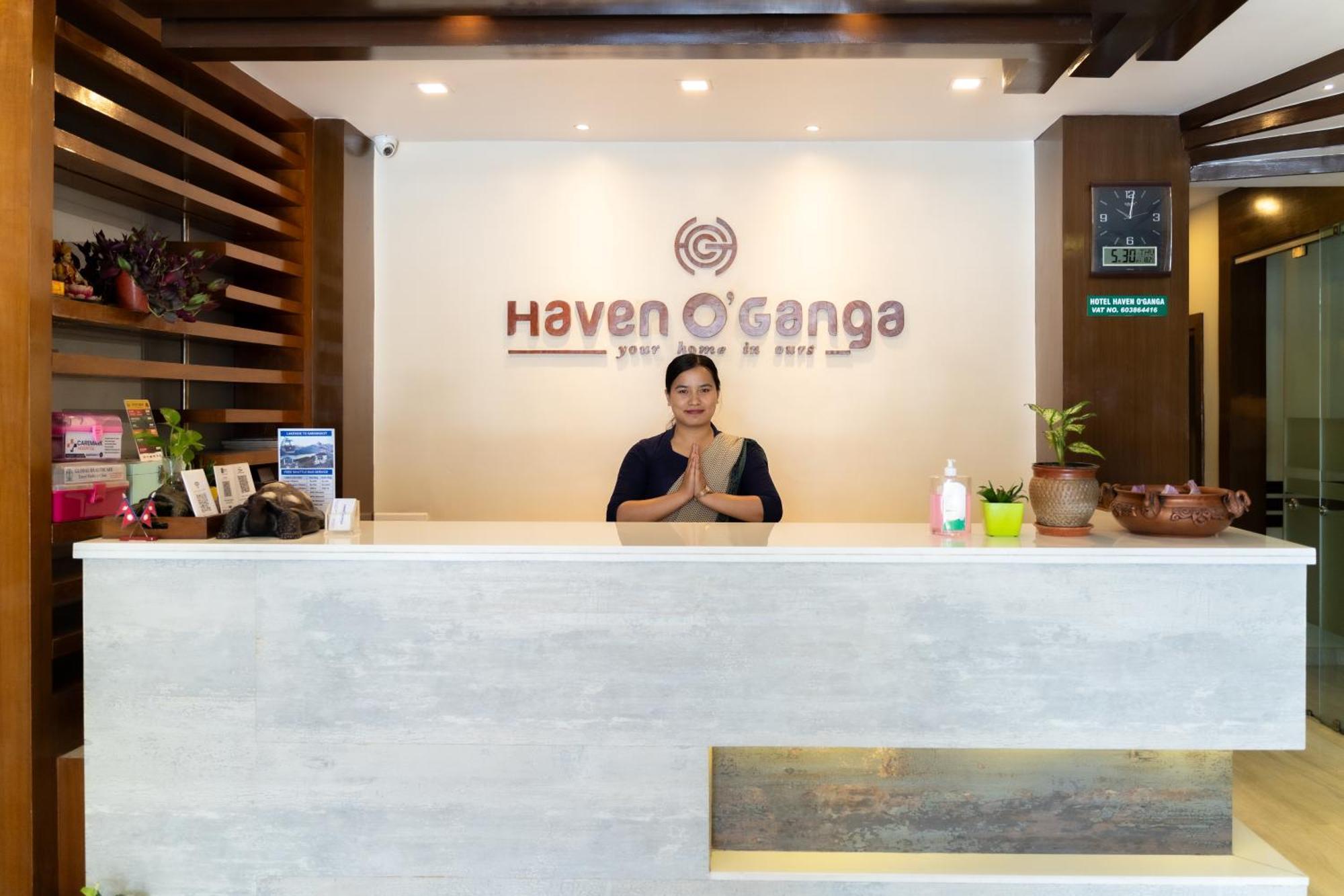 Hotel Haven O' Ganga Pokhara Ngoại thất bức ảnh