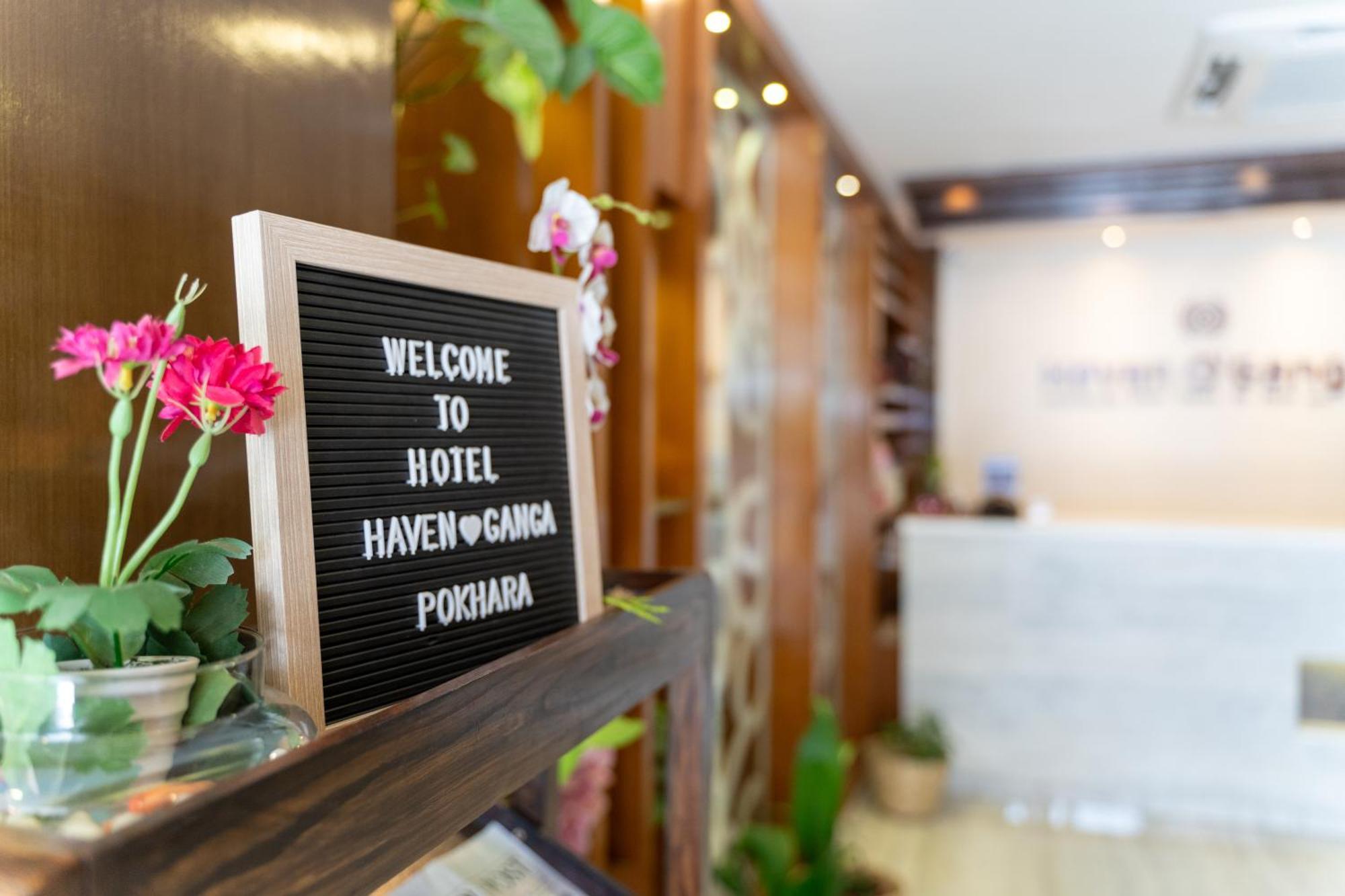 Hotel Haven O' Ganga Pokhara Ngoại thất bức ảnh